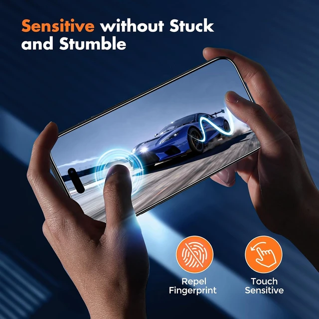 Alt view image 5 of 7 - 3-Pack Screen Protector for iPhone 17 Full Coverage