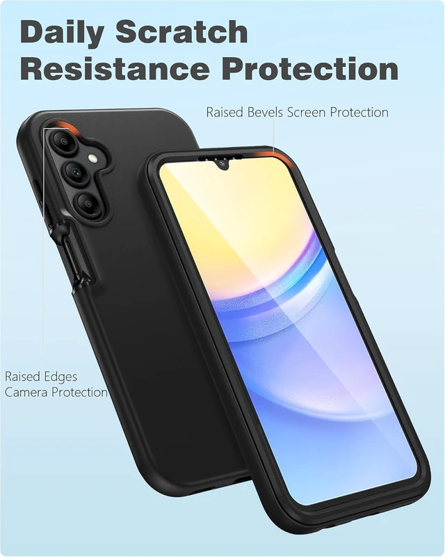 Alt view image 4 of 7 - for Galaxy A15 5G Phone Case Built-in Screen Protector