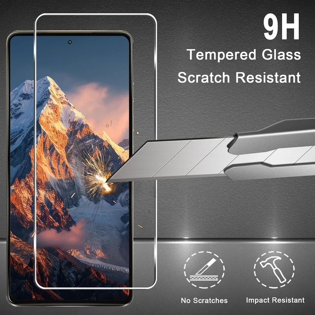 Alt view image 3 of 7 - for Moto G Stylus 5G 2024 Screen Protector +Camera Lens Protector