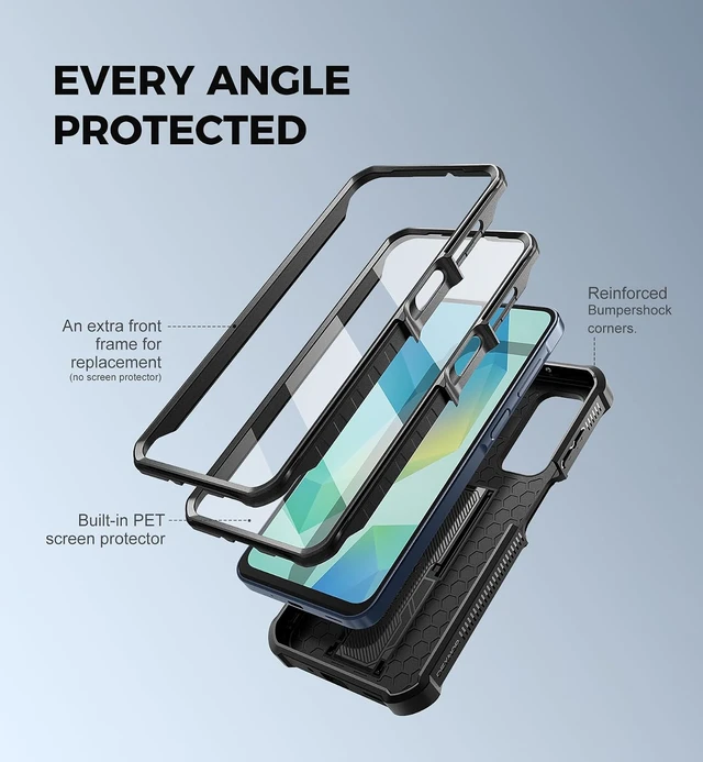 Alt view image 5 of 7 - for Galaxy A16 5G Case with Magnetic Slide Camera Cover
