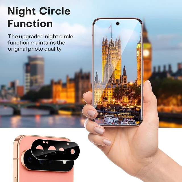 Alt view image 5 of 7 - 3+2 Pack for Google Pixel 11 Pro Screen Protector 6.3-inch