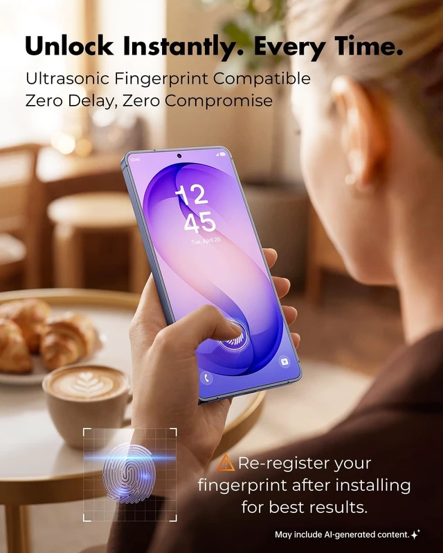 Alt view image 3 of 7 - Screen Protector for Galaxy S26 Ultra 2-Pack
