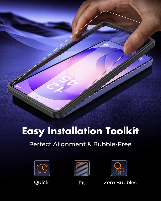 Alt view image 2 of 7 - Screen Protector for Galaxy S26 Ultra 2-Pack