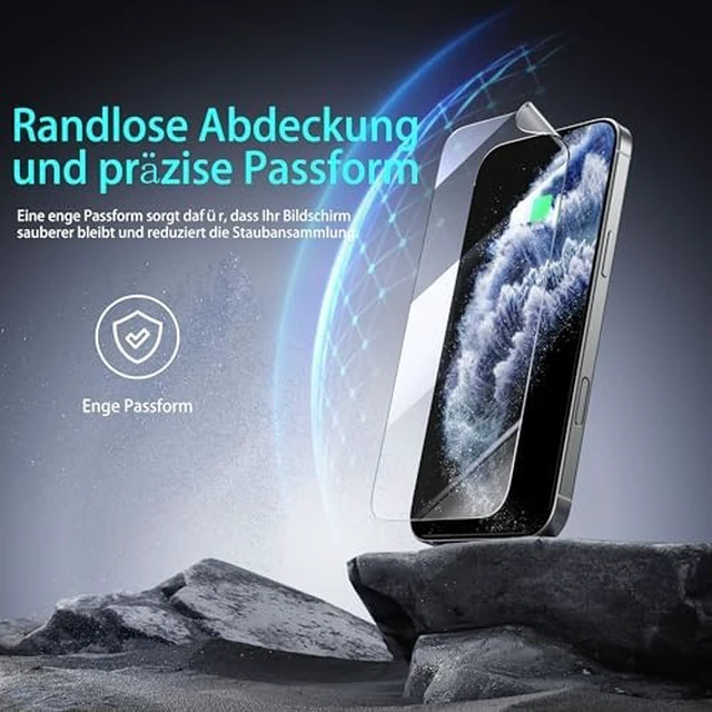 Alt view image 2 of 6 - 3 Pack for iPhone SE (2022) Screen Protectors