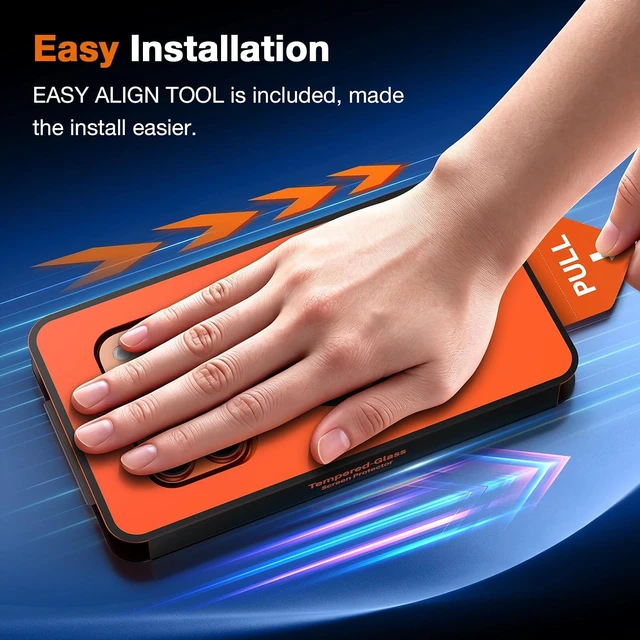 Alt view image 5 of 7 - for iPhone 18 Pro Max/iPhone 17 Pro Max Screen Protector Smartwatch