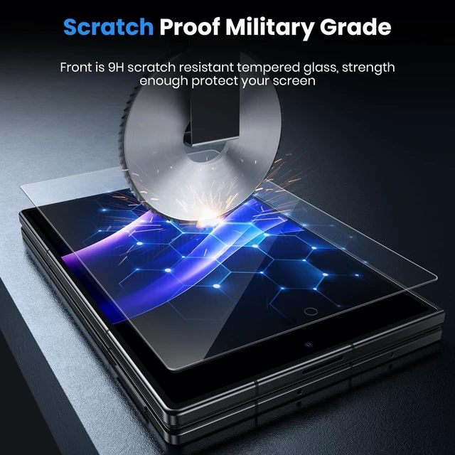Alt view image 6 of 7 - for Galaxy Z Fold 8 Screen Protector - Easily Install