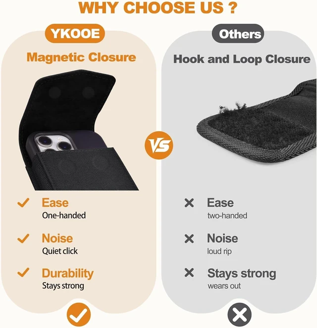Alt view image 3 of 7 - Phone Holster for iPhone 16 15 14 13 12 Galaxy S25 S24 S23 S22 S21