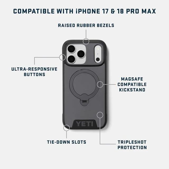 Alt view image 2 of 7 - LoadOut Phone Case for iPhone 17 Pro Max and 18 Pro Max Clear Black