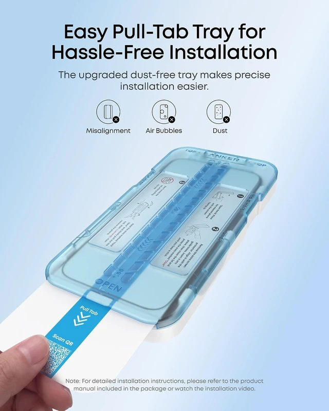 Alt view image 5 of 5 - Screen Protector for iPhone 18 Pro / 17 Pro 6.3-Inch 2-Pack