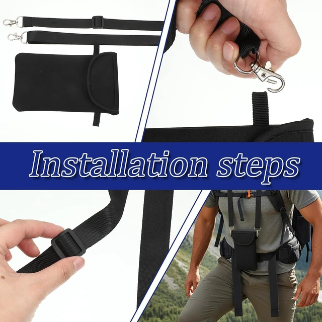 Alt view image 5 of 7 - Universal Cell Phone Pouch Waterproof Neoprene Phone Sleeve with Neck Strap Lanyard Holder Around Neck Carrying Case for Cellphone Men Women