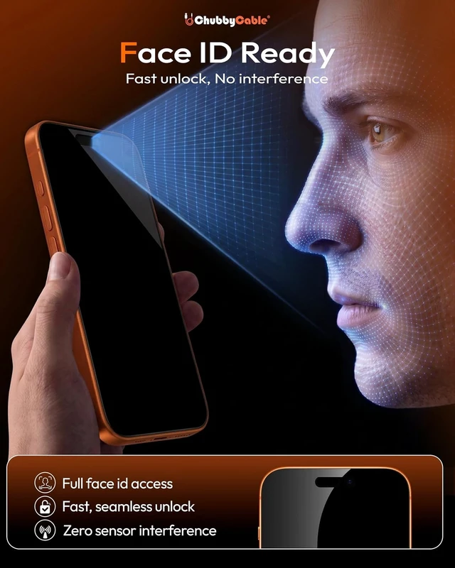 Alt view image 5 of 5 - UPGRADED for iPhone 17 Pro Max 360° Privacy Screen Protector