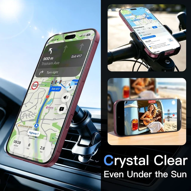 Alt view image 6 of 7 - 3D 9H+ Anti-Reflective Screen Protector for iPhone 18 Pro/17 Pro