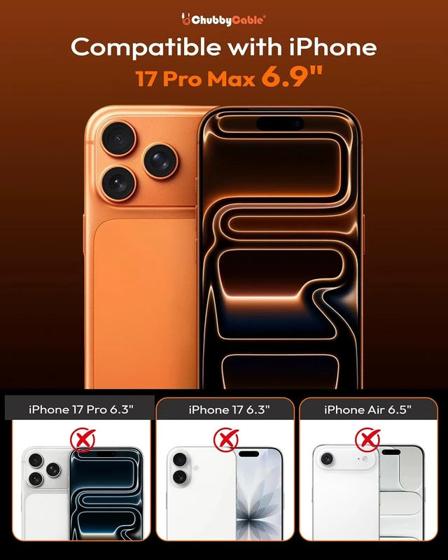 Alt view image 2 of 5 - UPGRADED for iPhone 17 Pro Max 360° Privacy Screen Protector