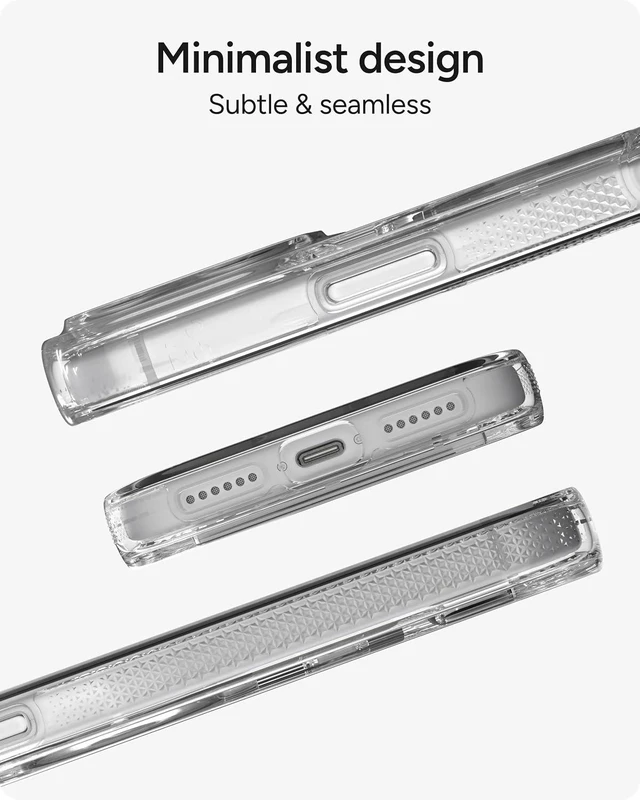 Alt view image 5 of 6 - Crystal Palace Clear Case with Stand for iPhone 18 Pro Max/ 17 Pro Max