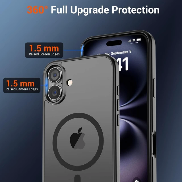 Main image of Magnetic for iPhone 16 Case Black