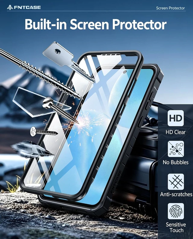 Alt view image 5 of 7 - for Galaxy A37 5G Phone Case with Belt Clip and Kickstand