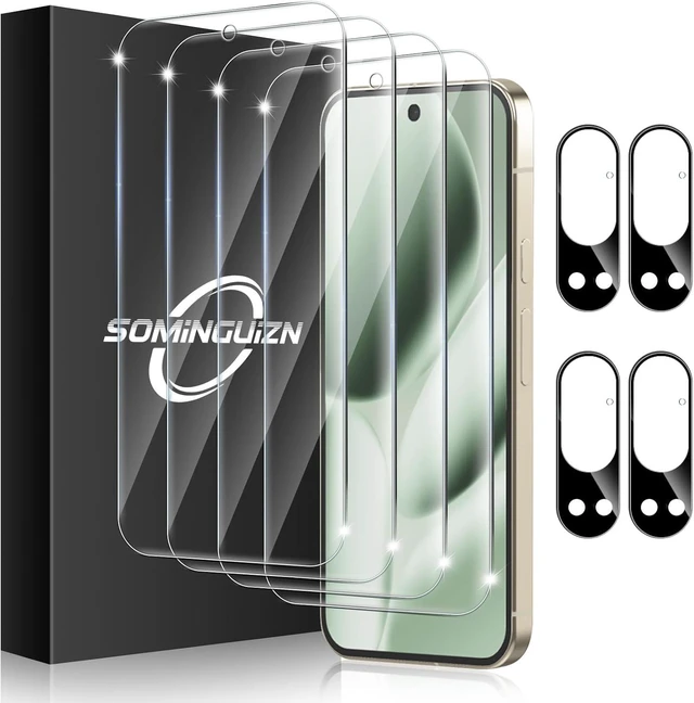 Main image of 4+4 for Google Pixel 10 Pro XL Screen Protector Camera Lens Protector