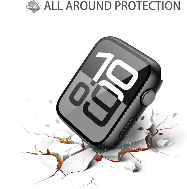 Alt view image 4 of 7 - Case with Screen Protector for 46mm Watch Series 11/10