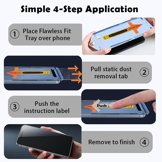 Alt view image 2 of 5 - 2 Pack Screen Protector for iPhone 16 E and Soft TPU Protective Case
