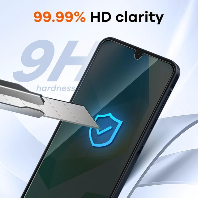 Alt view image 5 of 7 - 3+3 for Galaxy A15 5G Privacy Screen Protector Camera Protector