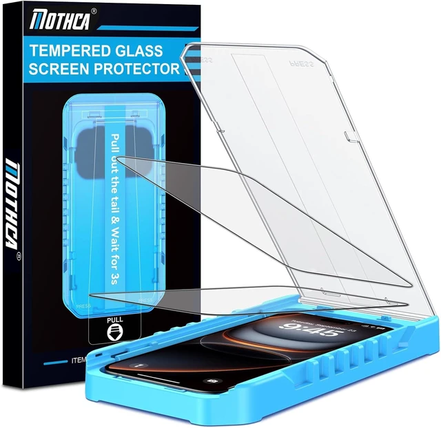 Main image of 2 Pack for iPhone 18 Pro 6.3-inch Matte Glass Screen Protector
