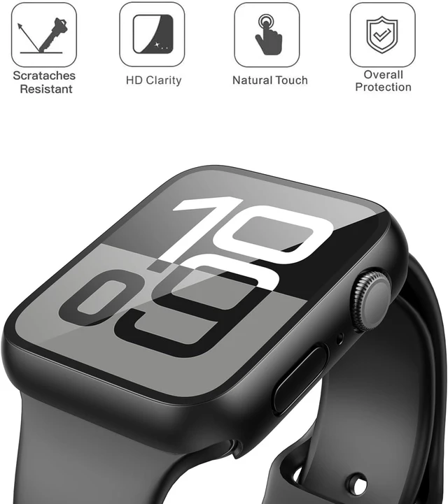 Alt view image 2 of 7 - Case with Screen Protector for 46mm Watch Series 11/10