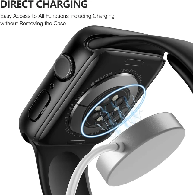 Alt view image 5 of 7 - Case with Screen Protector for 46mm Watch Series 11/10