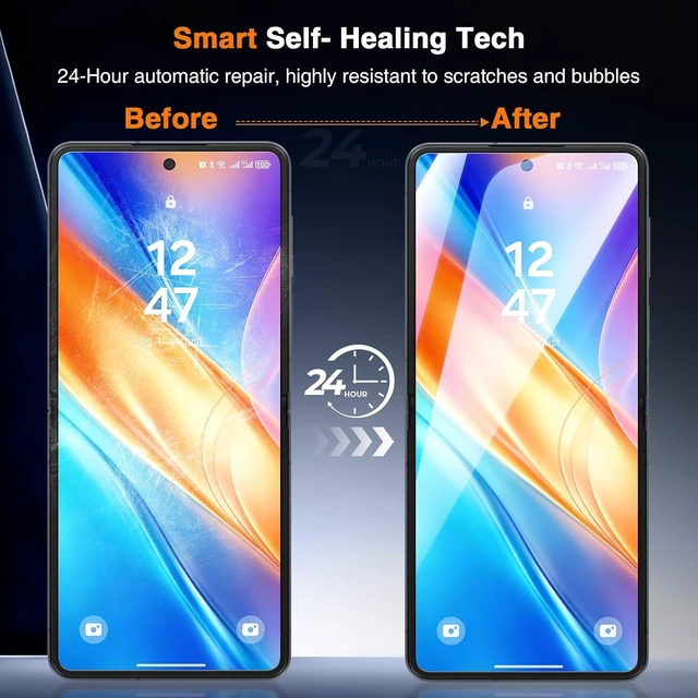 Alt view image 4 of 5 - 3 Pack for Galaxy Z Flip 8/ Flip 7 Screen Protector