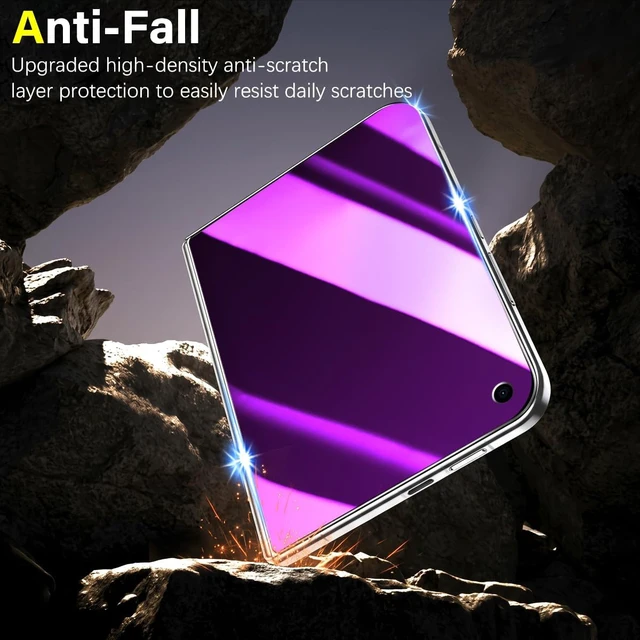 Alt view image 3 of 7 - 2-Pack Privacy Screen Protector for iPhone Duo Tempered Glass Film