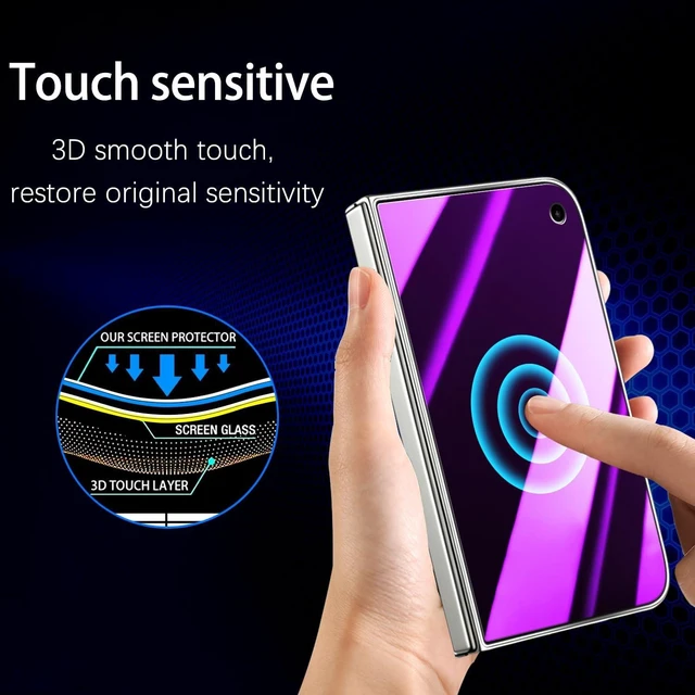 Alt view image 5 of 7 - 2-Pack Privacy Screen Protector for iPhone Duo Tempered Glass Film