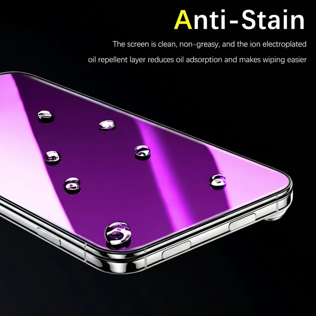 Alt view image 4 of 7 - 2-Pack Privacy Screen Protector for iPhone Duo Tempered Glass Film