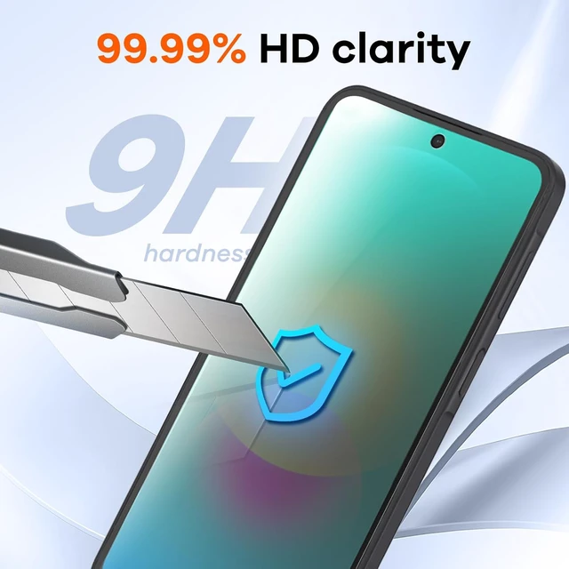 Alt view image 4 of 7 - 4+4 for Galaxy A27 5G Screen Protector Camera Lens Protector