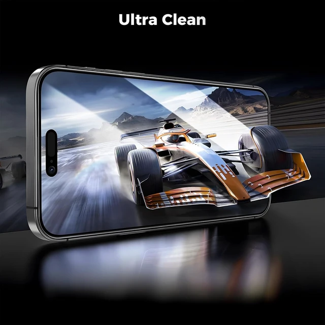 Alt view image 2 of 6 - 3+3 Pack Glass Screen Protector for iPhone 17 6.3 inch