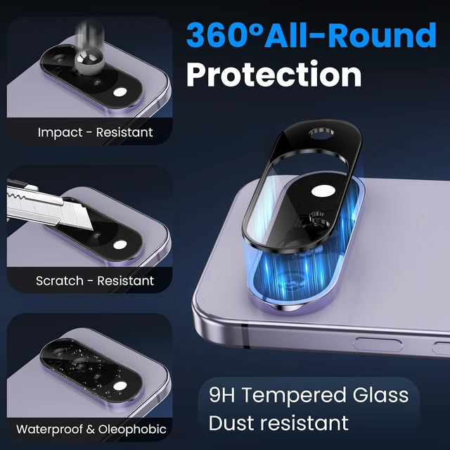 Alt view image 6 of 7 - for Google Pixel 11 HD Clear Screen Protector & Camera Lens Protector