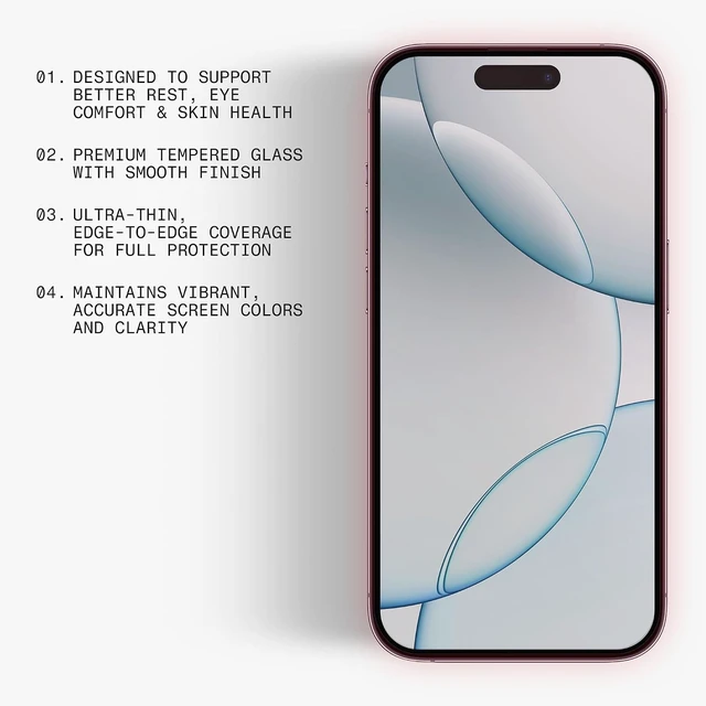 Alt view image 4 of 7 - Red Light Converter Screen Protector (iPhone 18 Pro Max)