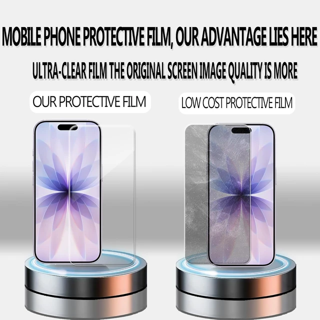 Alt view image 7 of 7 - Screen Protector For iPhone17 Tempered Glass 2-Pack With Easy Alignment Tool