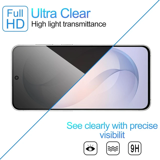 Alt view image 4 of 7 - 2 Pack Privacy Screen Protector for Galaxy S26 FE