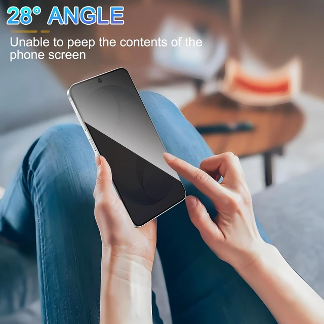 Alt view image 3 of 7 - 2 Pack Privacy Screen Protector for Galaxy S26 FE