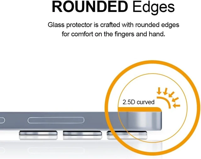 Alt view image 3 of 5 - (2 Pack) Designed for Galaxy S26 Tempered Glass Screen Protector Anti Scratch Bubble Free