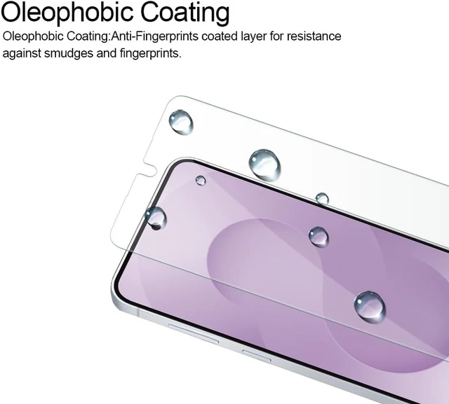 Alt view image 5 of 5 - (2 Pack) Designed for Galaxy S26 Tempered Glass Screen Protector Anti Scratch Bubble Free