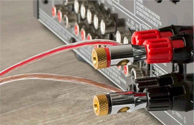 Alt view image 6 of 7 - Cable 100ft 16-Gauge Audio Stereo Speaker Wire Cable 100 Feet 30.48 Meters 2 Conductor Polarity Marked Flexible Clear PVC CCA Home Theater HiFi Surround or Auto Amps