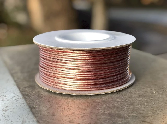 Alt view image 7 of 7 - Cable 100ft 16-Gauge Audio Stereo Speaker Wire Cable 100 Feet 30.48 Meters 2 Conductor Polarity Marked Flexible Clear PVC CCA Home Theater HiFi Surround or Auto Amps