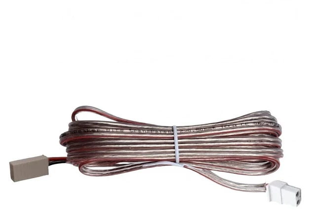 Main image of 1x Extender 5meter Speaker Cable Sound Wire Cord Red Gray Compatible with Sony Home Cinema Sound Bar Subwoofer