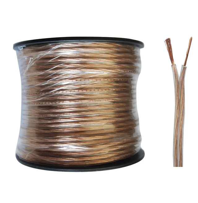 Alt view image 3 of 4 - RD 16 Gauge AWG 50ft Speaker Wire Cable - OFC Clear Use for Car Speakers Stereos Home Theater Speakers Surround Sound Radio