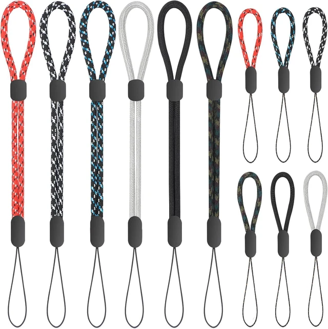 Main image of Hand Wrist Strap Lanyard Adjustable Nylon Colorful for Mobile Phone Camara USB Flash Drive ID Name Tag Badge