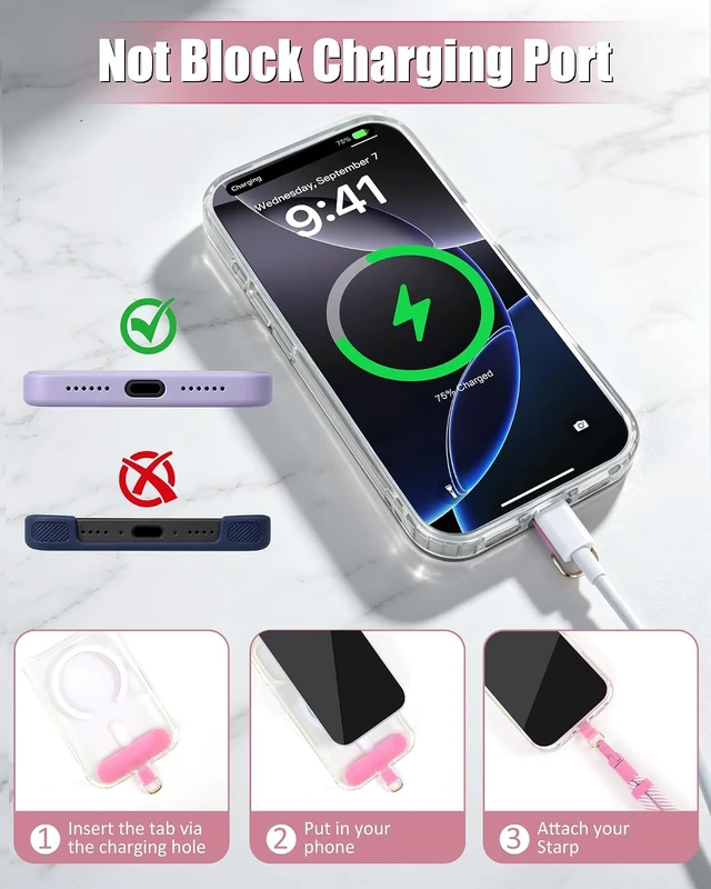 Alt view image 4 of 7 - Phone Lanyard Phone Wrist Strap for Case Hand Wrist Strap 2 Pack