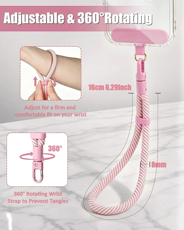 Alt view image 3 of 7 - Phone Lanyard Phone Wrist Strap for Case Hand Wrist Strap 2 Pack