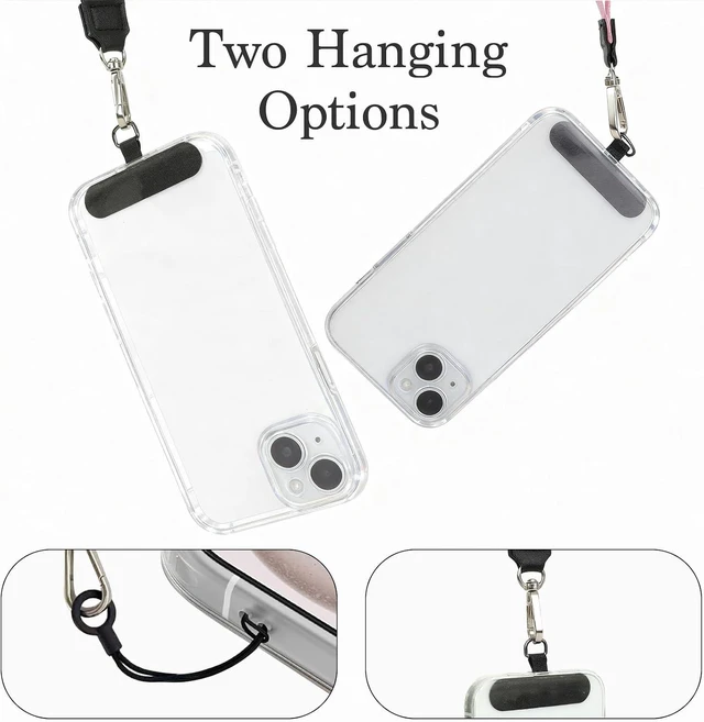 Alt view image 3 of 7 - Phone Lanyard Crossbody & Neck Adjustable Cell Phone Wrist Strap