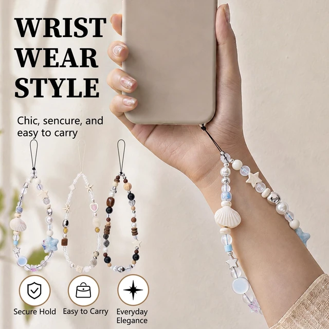 Alt view image 6 of 7 - Cute Phone Wrist Strap