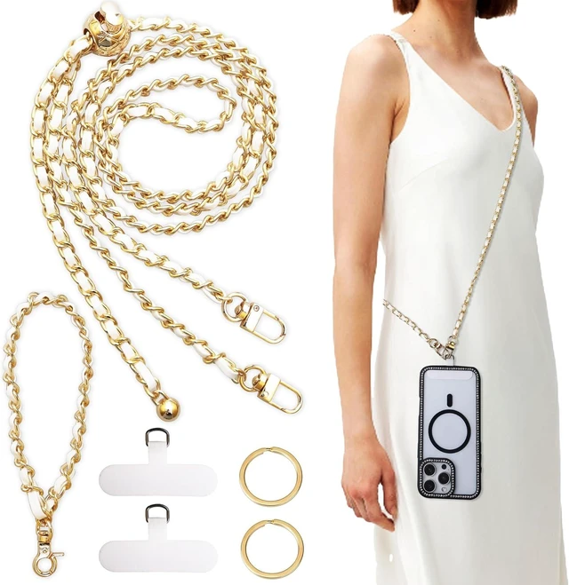 Main image of Phone Chain Crossbody Adjustable Anti-Theft Cell Phone Lanyard Crossbody